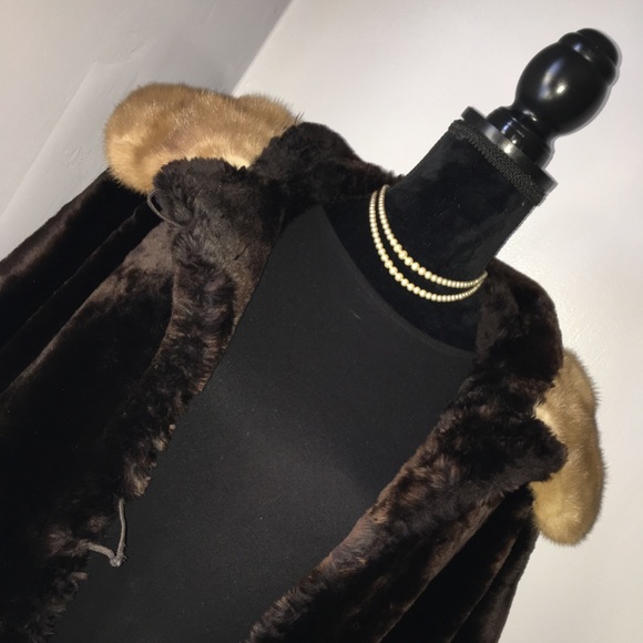 Eaton of Canada Vintage Mouton Sheared Lamb Mink - Picture 5 of 6